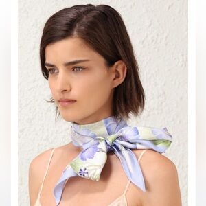 NWOT Zimmermann Printed Silk Neck Scarf